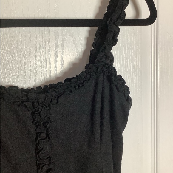 Forever 21 tank dress with front ruffles and faux buttons - Picture 8 of 11